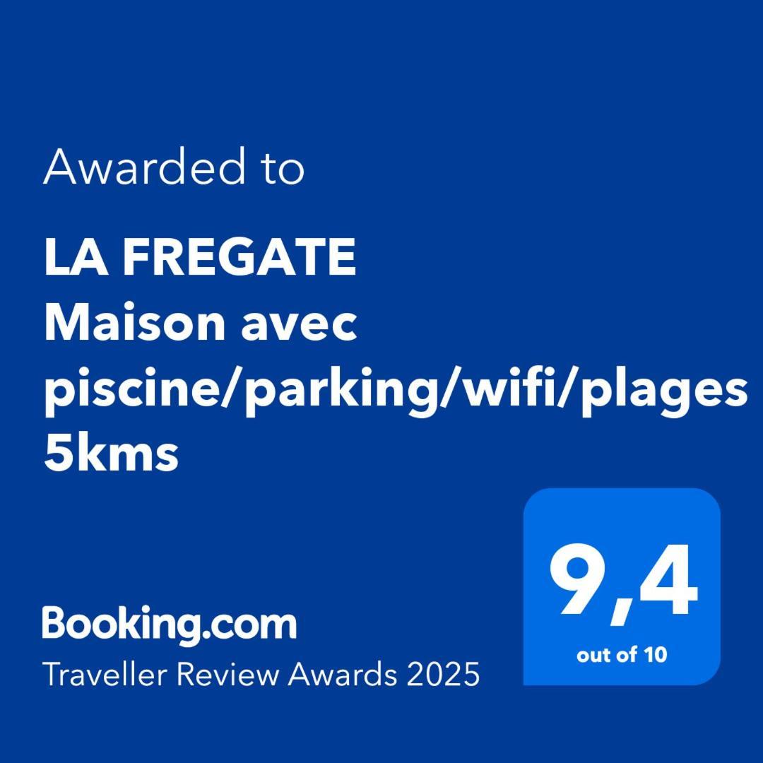 La Fregate Maison Avec Piscine/Parking/Wifi/Plages 5Kms Les Mathes Dış mekan fotoğraf